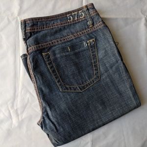 575 Denim Vintage Wash Flare Leg Jeans 31